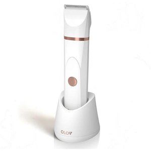 Bikini Trimmer Women - Wet/Dry Body Shaver Groomer, Replaceable Ceramic Blade
